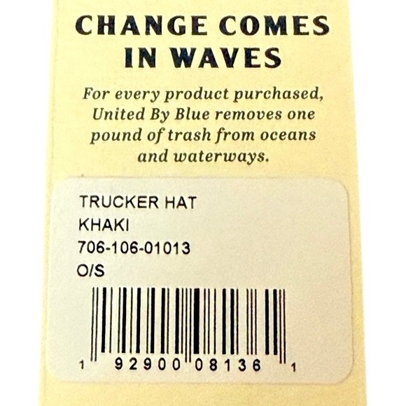 NEW - United By Blue Mesh Trucker Hat - Picture 4 of 4
